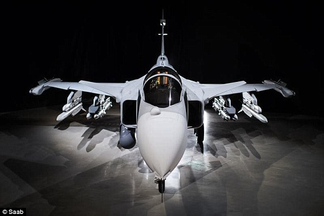 报道,瑞典萨博(saab)公司推出代号为鹰狮e雏形39-8智能战斗机,可有效