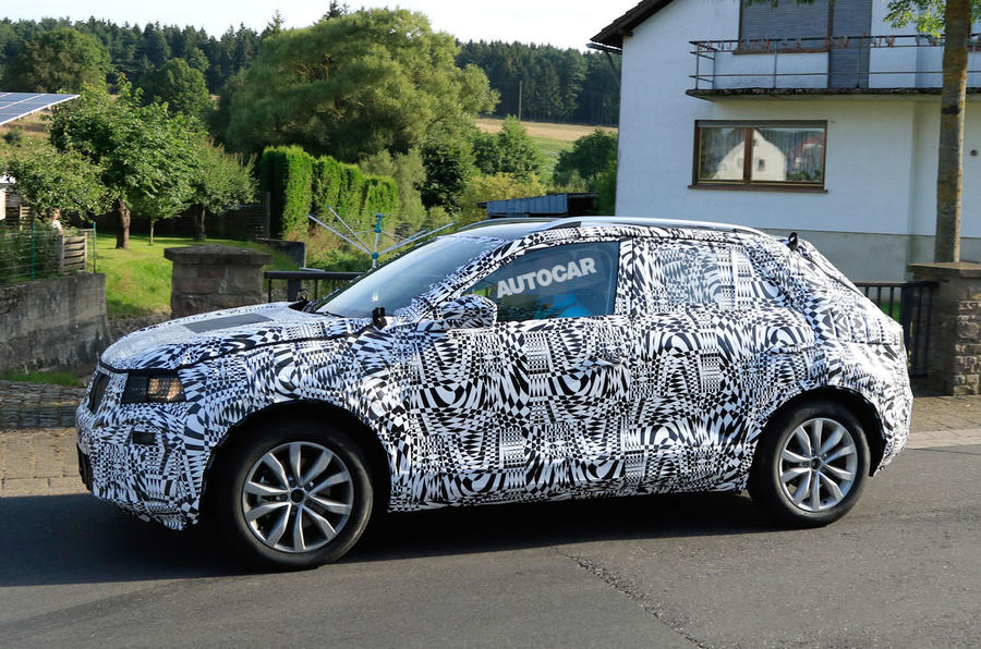 大众T-Cross量产车谍照曝光 基于Polo架构