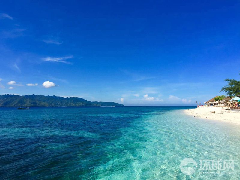 印尼吉利岛水清沙幼潜水胜地 消费水平是巴厘