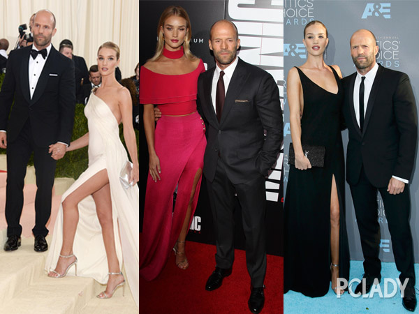 jason stanson,jason statham jason & rosie-硬汉和超模又来撒狗粮了!