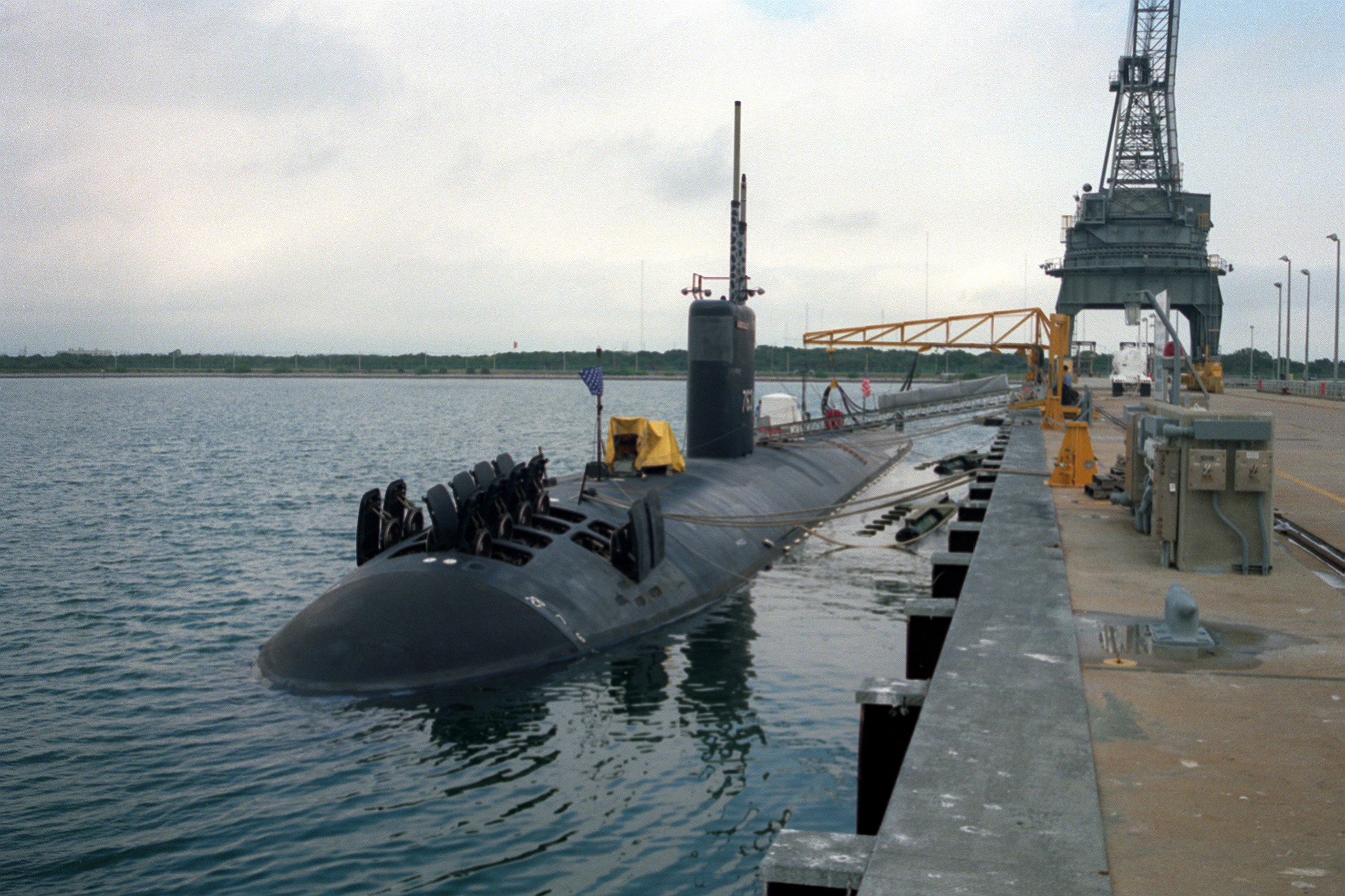 看美军核潜艇如何安装巡航导弹