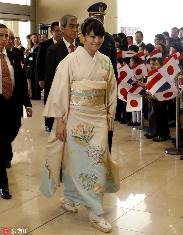 巴拉圭首批日本移民80周年 真子公主甜美出席