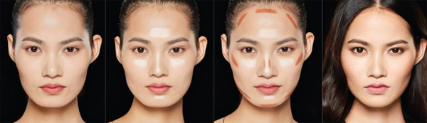 小脸也要分脸型 如何利用阴影高光打造各种v脸?